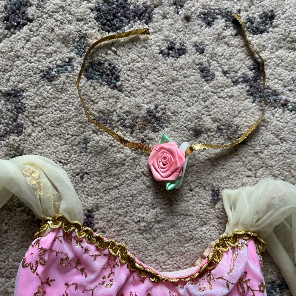 3/$50 Costume Gallery Pink & Yellow Dance Costume - Picture 4 of 4
